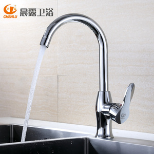 Grifo de Cocina Monomando con Válvula de Cerámica, Rociador Extraíble, Montaje en Encimera, Estilo Moderno - Product Image 2