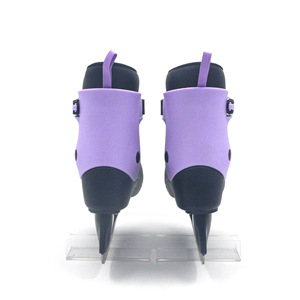 Nouvelles chaussures de patinage professionnelles pour femmes adultes, couleur noire et violette créative, dessus en PP, doublure en velours chaud, chaussures de patinage sur <span class=keywords><strong>glace</strong></span> pour patinoire - Product Image 4