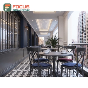 Mostrador de Servicio Contemporáneo para Cafetería, Panel de Vidrio Templado, Mostrador Frontal para Tienda - Product Image 5