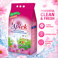Vente directe usine – Lessive en poudre extra forte 4 kg parfum rose floral, détachant haute performance, détergent moussant pour le linge