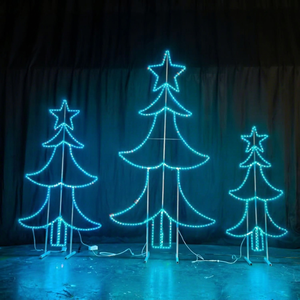 From Street Poles to Hotel Walls 2D <b>Christmas</b> Motif Lights Create Flexible Festive <b>Decoration</b> for <b>Large</b> Projects - Product Image 1