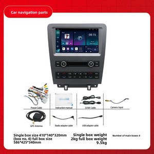 เครื่องเล่นวิดีโอมัลติมีเดียระบบนำทางแอนดรอยด์ GPS สำหรับ <span class=keywords><strong>Ford</strong></span> <span class=keywords><strong>Mustang</strong></span> 5 S-<span class=keywords><strong>197</strong></span> 2009-2014 - Product Image 6