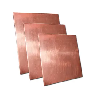 C12000 C19200 C23000 C33000 Copper Coated Sheet Custom Copper Plate