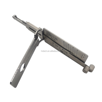 E HU136 Lishi 2 en 1 Décodeur de serrure automobile Lecteur de fichiers Outil manuel pour voiture