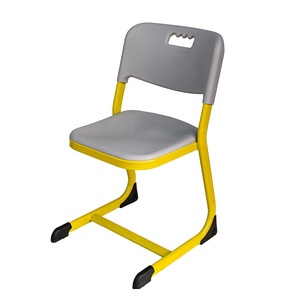 Juego de muebles escolares individuales de alta calidad, escritorio y silla de madera usados para aula, Material metálico para sala de estar - Product Image 2