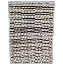 Cordierite ceramic infrared honeycomb combustion plaque/plate for gas heater