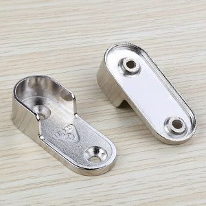 Support de tringle à vêtements en alliage de zinc de 16 pouces, base épaissie pour armoire et penderie - Product Image 2