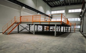 Dj מבנה פלדה פלטפורמת רצפת mzzanine עבור תעשייה באמצעות פשיטה walkway פלטפורמה - Product Image 3