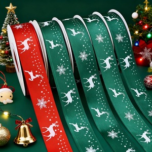 Wide Size Custom Satin Ribbon Full Print Design For <b>Large</b> <b>Gift</b> <b>Box</b> And Wedding Backdrop - Product Image 6