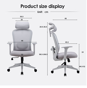 Contemporary Modern High-end Recliner Ergonomic Office <strong>Chair</strong> <strong>Swivel</strong> With <strong>Swivel</strong> Adjustment for Executive Kids Use in Foshan - Product Image 3