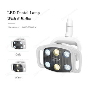 Unité de fauteuil dentaire bon marché Foshan fauteuil dentaire le moins cher avec lampe LED pour la clinique - Product Image 4