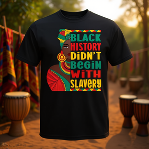 Black History for Black <b>Queen</b> Afro <b>Queen</b> <b>T</b>-<b>Shirt</b> Promotional Category - Product Image 3