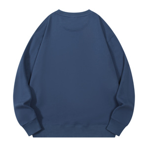 Sweat à capuche en coton épais pour homme, personnalisé, de qualité supérieure, avec impression en relief, coupe oversize, style denim, vente en gros - Product Image 3