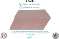 Panneaux acoustiques en mousse de polyuréthane insonorisante OEM d'usine en gros, forme bande, NRC 80%, ignifuges, 30x30x10cm, biseautés