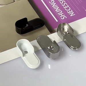 Modern <b>Wall</b> Mount Clothes Drying Rod Base & Clothing Holder Furniture Hardware Zinc Alloy Detachable Design - Product Image 3