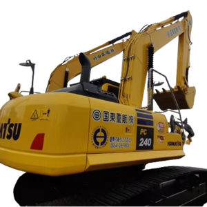 Excavadora usada, PC240 marca original, garantía asequible, maquinaria de construcción usada de 25 toneladas a la venta - Product Image 1