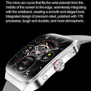 Montre connectée HK80, montres de sport et de santé, NFC, écran AMOLED 1,95 pouces, appels Bluetooth, fréquence cardiaque, assistant vocal, bracelets intelligents - Product Image 3