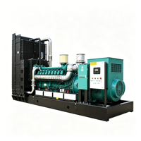 Générateur diesel à cadre ouvert, silencieux, à démarrage automatique, personnalisé, 50-4000 kW, groupe électrogène de secours automatique pour mines avec ATS 400/230V