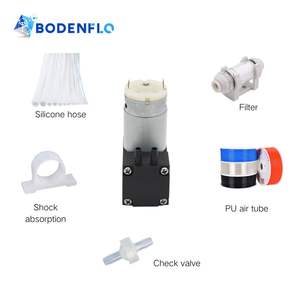 كرسي صغير مخصص بجهد 12 فولت ومضخة تدليك كهربائية بالطرد المركزي صامتة بسعة 6 لتر مع معدلات تدفق نموذجية بسعة 3 لترات و 4 لترات و 5 لترات - Product Image 5