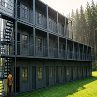 Bureaux, dortoirs et maisons modulaires pour sites miniers, maisons mobiles, conteneurs modulaires