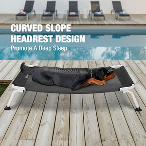 Refrigeración portátil pequeño mediano grande tamaño grande levantado del suelo camas elevadas altas para perro gato mascota - Product Image 2