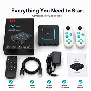Nuevo Android 10 Smart TV Box 4K AI, Consola <span class=keywords><strong>de</strong></span> Juegos con Sensor <span class=keywords><strong>de</strong></span> Movimiento, 2GB 16GB, WiFi Dual 2.4G 5G, Reproductor Multimedia Interactivo Familiar <span class=keywords><strong>para</strong></span> <span class=keywords><strong>Videojuegos</strong></span> - Product Image 3