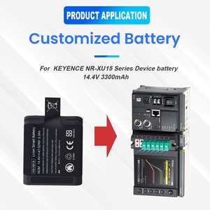 交換用UGB新しいNR-XB1AバッテリーKEYENCE NR-XU15シリーズデバイス14.4V 3300mAh 47.52wh - Product Image 2