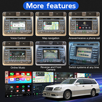 Module décodeur sans fil Apple CarPlay et Android Auto pour Toyota Crown 1999-2003 JZS UZS 171 173 175 177