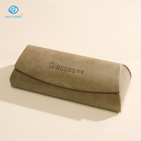 Étui à lunettes carré magnétique fait main pour lunettes de soleil et de vue, avec emballage personnalisé et logo sur mesure