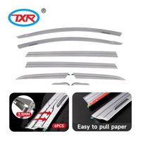 Visera de ventana lateral automotriz, protector de ventilación, sombra, protección contra la lluvia, deflectores de viento para Chery Tiggo 8 Tiggo 8 pro Tiggo 8 plus