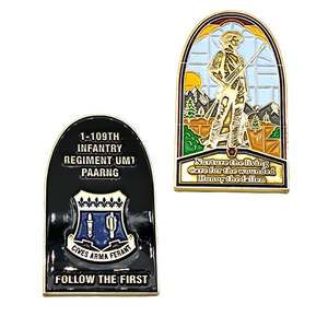 Médaille de la Mission Fierté |   Pièce de monnaie antique en or 3D de qualité supérieure pour une identité d'unité incassable et un <span class=keywords><strong>esprit</strong></span> de corps, pièce de monnaie de défi - Product Image 2