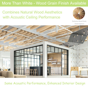 Dalles de <span class=keywords><strong>plafond</strong></span> suspendues en fibre de verre Qinsound, insonorisées, acoustiques, ignifuges, <span class=keywords><strong>isolation</strong></span> phonique, disponibles en plusieurs couleurs - Product Image 4