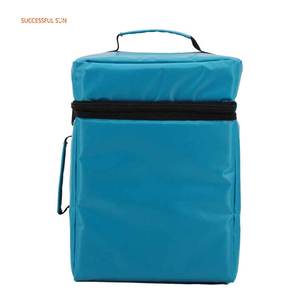 Individuelle wasserdichte isolierte Lebensmittel-Liefertasche thermische Lebensmittel Pizza-Tasche Picknick Mittagessen Kühltasche - Product Image 5