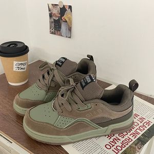 Giày chạy bộ tập luyện phong cách hoài cổ phong cách Mỹ phong cách Hồng Kông sang trọng cho nam đôi lót lưới hợp thời trang - Product Image 1