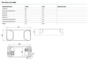 Fuente de Alimentación LED de Corriente Constante de Bajo Voltaje AC-DC CertaDrive de PHILIPS, 8W, 0.2A, 40V LPF I 230V, para Iluminación LED, Plástico - Product Image 5