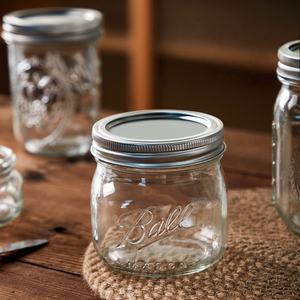 100ml250ml480ml Mason <span class=keywords><strong>Tintura</strong></span> Bottlese Jar Container Botella Tornillo Vidrio Con Metal Food Round Cake Box - Product Image 1