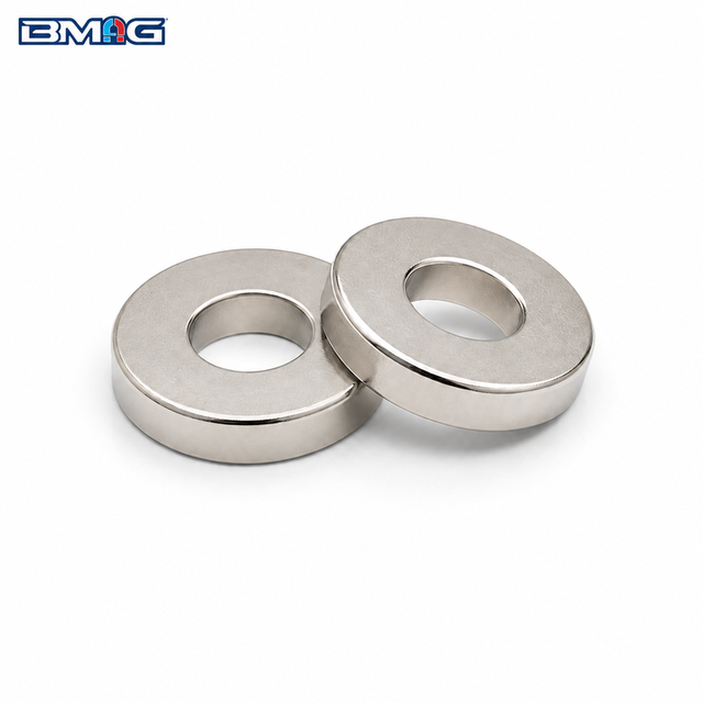 Neodymium Ring Magnets Strong NdFeB Rare Earth Magnets for Industrial Motors Sensors and Automation Equipment