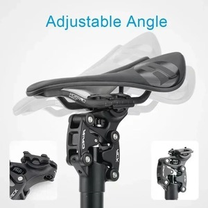 Tige de <span class=keywords><strong>Selle</strong></span> VTT et Vélo de Route à Suspension RIRO 27.2/30.8/31.6mm, <span class=keywords><strong>Tube</strong></span> de <span class=keywords><strong>Selle</strong></span> Réglable avec <span class=keywords><strong>Amortisseur</strong></span> 50mm de Course - Product Image 3