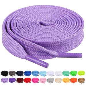 Cordones Planos de Satén Duraderos con Dijes Decorativos, Cordones de Zapatos Modernos para Mujer, Venta al por Mayor - Product Image 6