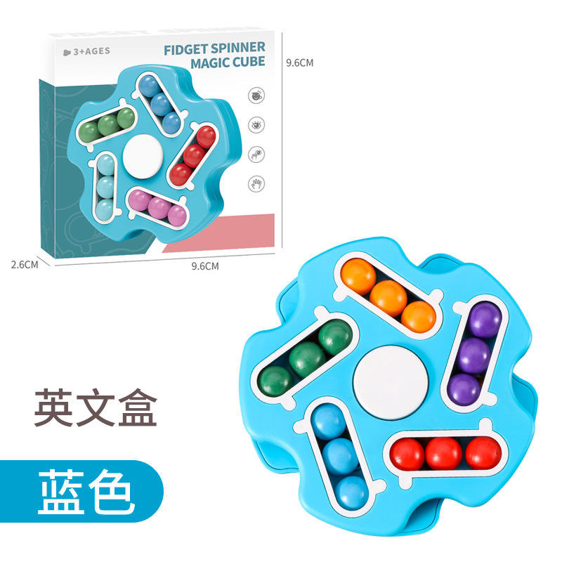 Cubo de Rubik poligonal - Azul - Empaque en inglés