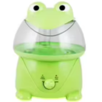 Diffuseur d'arômes à ultrasons YINHI, humidificateur à brume froide, design grenouille de dessin animé, matériau plastique, capacité 4L, silencieux <36dB
