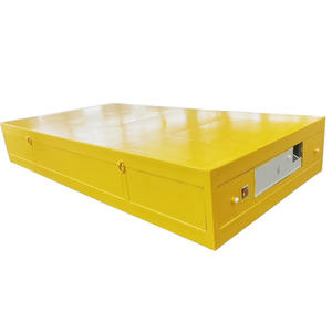 훌륭한 표준 자동 산업 작업장 전동 레일 이송 카트 트롤리 사용 - Product Image 4