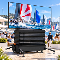 Écran LED portable, écran numérique extérieur pour la publicité d'événements en plein air