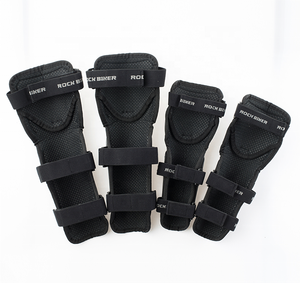 4pc/s摩托车膝盖和肘部保护垫摩托车越野赛滑冰护膝MTB骑行护具保护垫 - Product Image 2