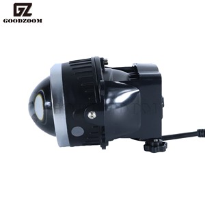Goodzoom xe ba màu đèn sương mù tricolour xe tải đèn sương mù chiếu H11 bi <span class=keywords><strong>led</strong></span> foglamp bóng đèn 3 inch 24V cho xe hơi - Product Image 3