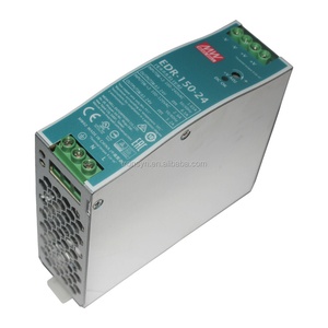 Meanwell EDR-150-24 Single Output 150W <b>24V</b> 6.5A Industrial DIN Rail Power Supply Support Factory Automation - Product Image 2