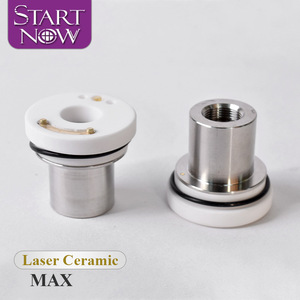 Startnow TONY Porta-Ugello <span class=keywords><strong>Laser</strong></span> Dia.28/32mm Anello in Ceramica 3D Dia.20.6 M8 Anello in Ceramica MAX/CKY/EC Ricambio per Testa di <span class=keywords><strong>Taglio</strong></span> <span class=keywords><strong>Laser</strong></span> a Fibra - Product Image 5