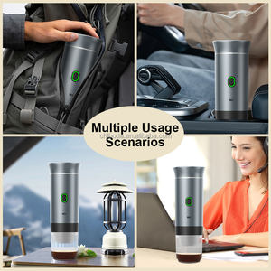 Machine à expresso portable mini semi-automatique, <span class=keywords><strong>compatible</strong></span> café moulu et capsules, électrique USB/batterie, durable, pour extérieur et usage domestique - Product Image 6