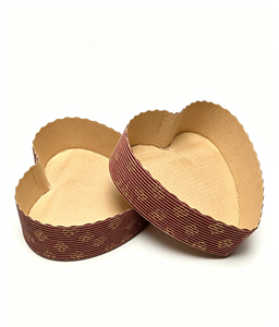 Stampi <span class=keywords><strong>di</strong></span> Carta per Panettone all'<span class=keywords><strong>Ingrosso</strong></span>, Resistenti al Calore e al Grasso, Adatti al Forno, Usa e Getta, Ecologici, per Pane Natalizio - Product Image 1