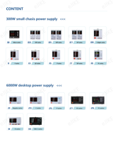 EJIKE 0-10000W OEM/ODM Alimentation électrique AC/DC à double sortie SMPS refroidie par air pour électrolyse, usage en laboratoire scolaire, prix usine